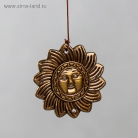 Музыка ветра+ловец снов "Солнце в сердце" 4 трубки 40 см