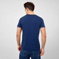 Футболка мужская новогодняя , цвет тёмно-синий, размер 54