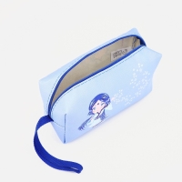 Косметичка на молнии, цвет голубой Косметичка на молнии, цвет голубой