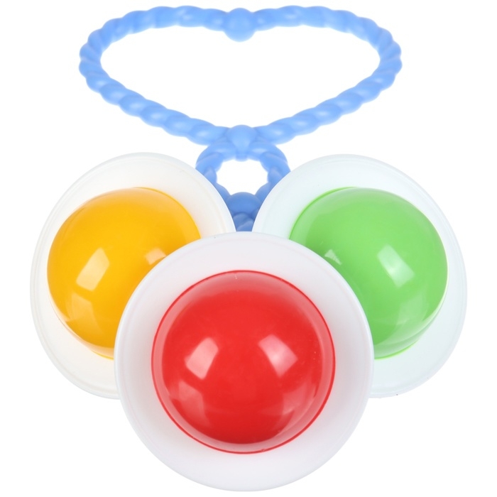 Набор погремушек &laquo;Ладушки&raquo;, 4шт, цвет МИКС, Аэлита