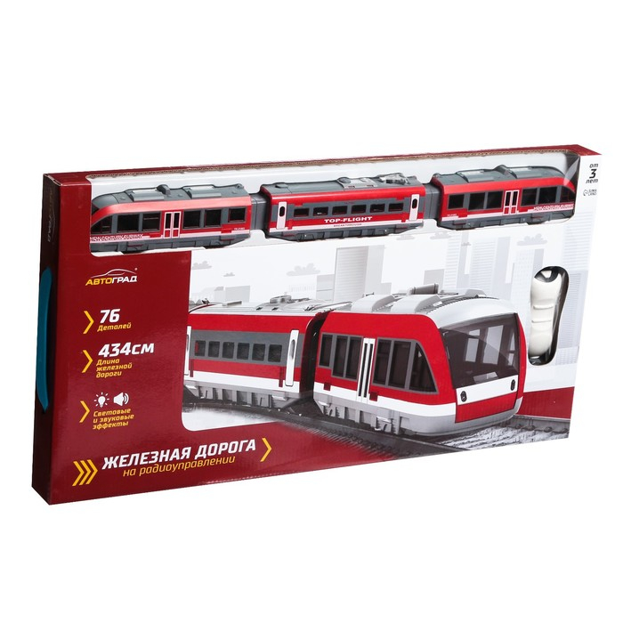 Железная дорога &laquo;Метро&raquo;, радиоуправление, световые и звуковые эффекты