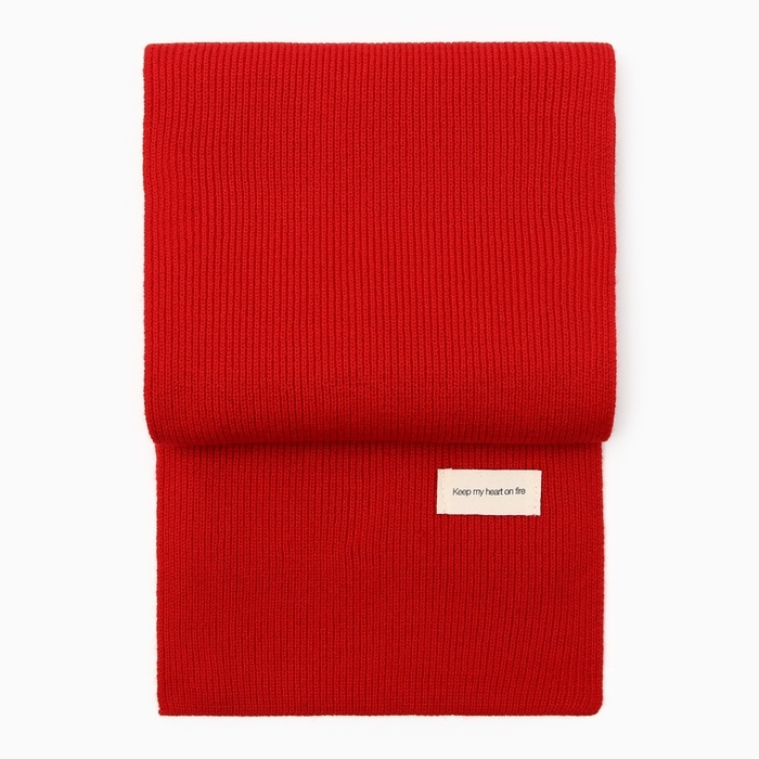 Шарф женский MIST, красный, 21*140 см Шарф женский MIST, красный, 21*140 см