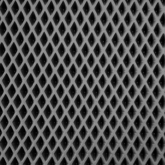 Коврик eva универсальный Grand Caratt, Ромб 50 х 67 см, серый