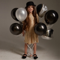 Платье нарядное для девочки KAFTAN размер 34 (122-128 см), золотой Платье нарядное для девочки KAFTAN размер 34 (122-128 см), золотой