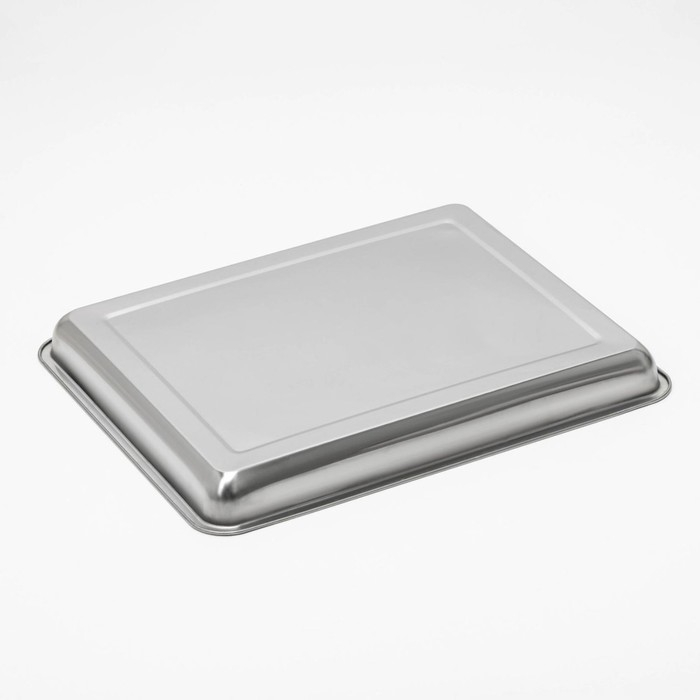 Противень из нержавеющей стали Luxstahl, 50&times;40&times;4,8 см