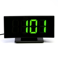 Часы-будильник электронные настольные, термометр, календарь, USB, 17 х 9.5 см, 3ААА Часы-будильник электронные настольные, термометр, календарь, USB, 17 х 9.5 см, 3ААА