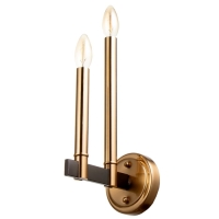 Бра "Барри" 2х40Вт Е14 латунь 19,5х12х31 см Бра "Барри" 2х40Вт Е14 латунь 19,5х12х31 см