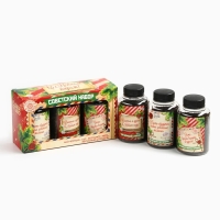 Новый год! Чай подарочный, набор &laquo;Советский набор&raquo;, вкусы: бергамот, мята, яблочный штрудель,150 г (3шт.x50г.)