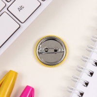 Значки закатные набор 3 шт d=25 мм "Цвет настроения - лето" 7х7 см Значки закатные набор 3 шт d=25 мм "Цвет настроения - лето" 7х7 см