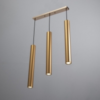 Светильник BayerLux Подвес BayerLuxной "Таурина" 3хLED 15Вт 4000К золото 50х6х50-200см