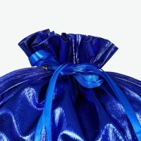 Подарочный мешок Деда Мороза, цвет синий, 60 х 40см, на новый год Подарочный мешок Деда Мороза, цвет синий, 60 х 40см, на новый год