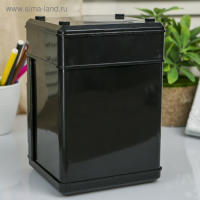 Копилка пластик для монет и купюр"Сейф "кодовый замок, звук 3АА МИКС 19,5х12,3х13 см