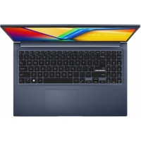 Ноутбук ASUS VivoBook X1502ZA-BQ549, 15.6", i3 1220P, 8 Гб, SSD 256 Гб, UHD, DOS, синий