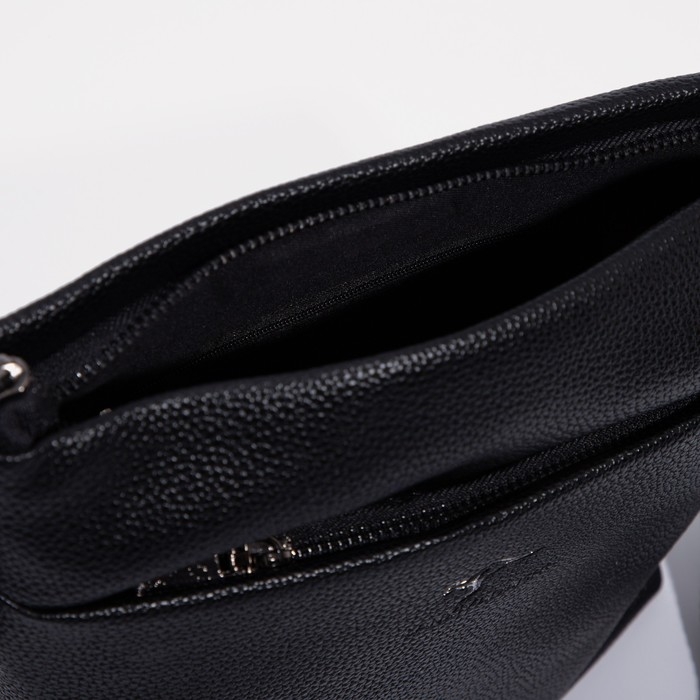 Сумка мужская, цвет чёрный