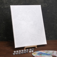 Картина по номерам для взрослых на холсте с подрамником &laquo;Поцелуй&raquo;, 40 х 50 см