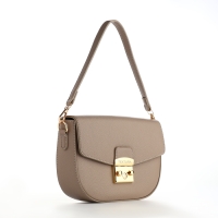 Сумка женская на клапане, TEXTURA, маленький размер, цвет бежевый Сумка женская на клапане, TEXTURA, маленький размер, цвет бежевый