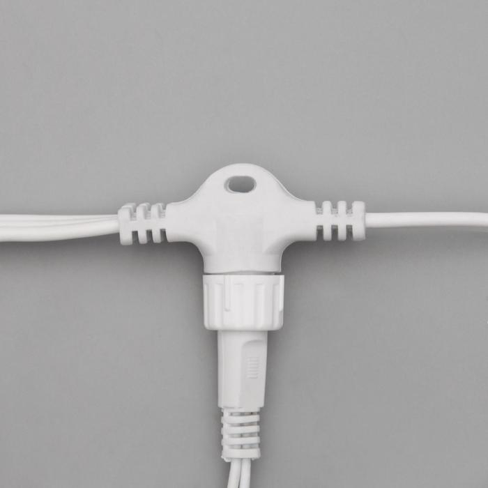 Гирлянда &laquo;Занавес&raquo; 2 х 1.5 м, IP65, УМС, белая нить, 360 LED, свечение тёплое белое, 220 В