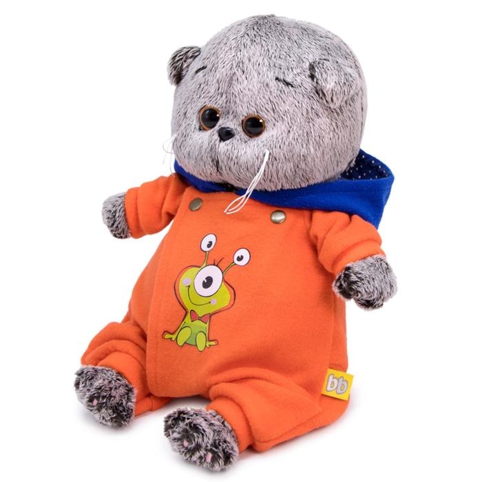 Мягкая игрушка &laquo;Басик Baby в комбинезоне с монстриком&raquo;, 20 см