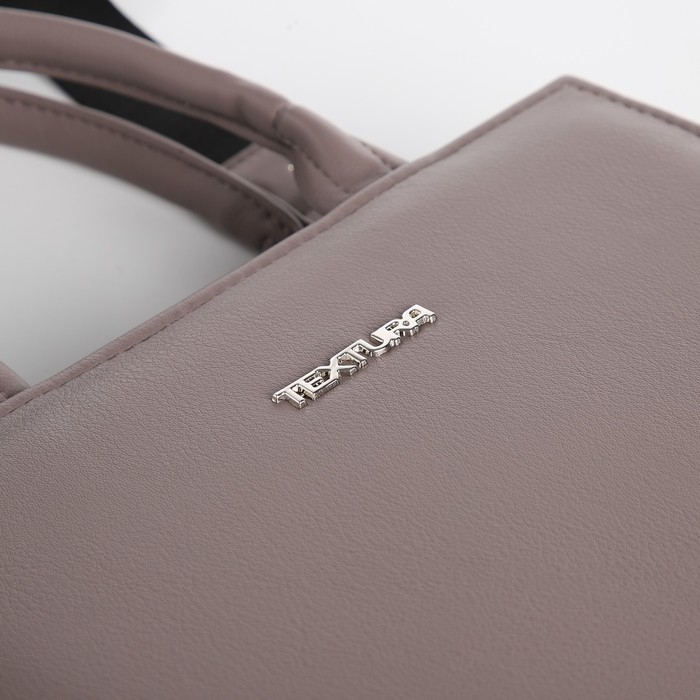 Сумка женская TEXTURA, тоут, средний размер, цвет капучино