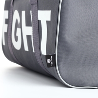 Сумка спортивная мужская, TEXTURA, маленький размер, цвет серый