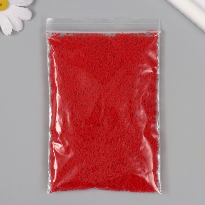 Декор для создания миниатюр (деревья, газон) порошок "Гранатовый" набор 20 гр