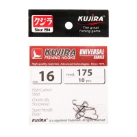 Крючки Kujira Universal 175, цвет BN, № 16, 10 шт. Крючки Kujira Universal 175, цвет BN, № 16, 10 шт.