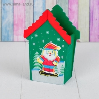 Карандашница &laquo;Новогодний дом&raquo;, МИКС