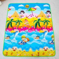 Игровой коврик для детей на фольгированной основе &laquo;Морской мир&raquo;, размер 180х150x0,5 см, Крошка Я