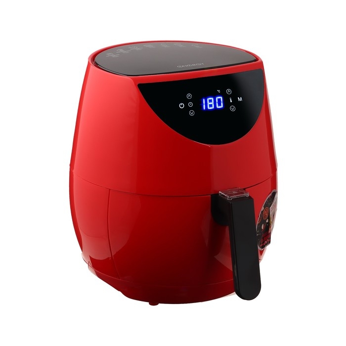 Аэрогриль Energy EN-266, 1500 Вт, 80-200&deg;C, 4.2 л, красный