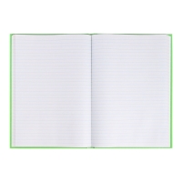 Книга учета, 96 листов, обложка картон 7БЦ, блок ГАЗЕТНЫЙ, линия, цвет зеленый Книга учета, 96 листов, обложка картон 7БЦ, блок ГАЗЕТНЫЙ, линия, цвет зеленый