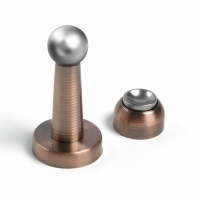 Упор дверной магнитный LOCKLAND, цвет медь Упор дверной магнитный LOCKLAND, цвет медь