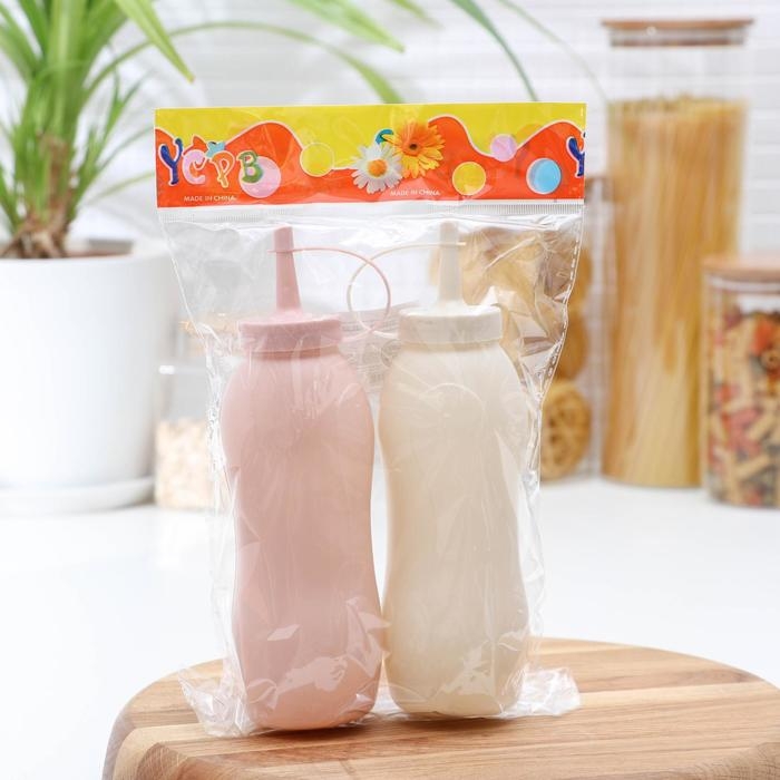 Набор соусников Fashion, 2 шт, 11,5&times;5,5&times;19,5 см, цвет МИКС