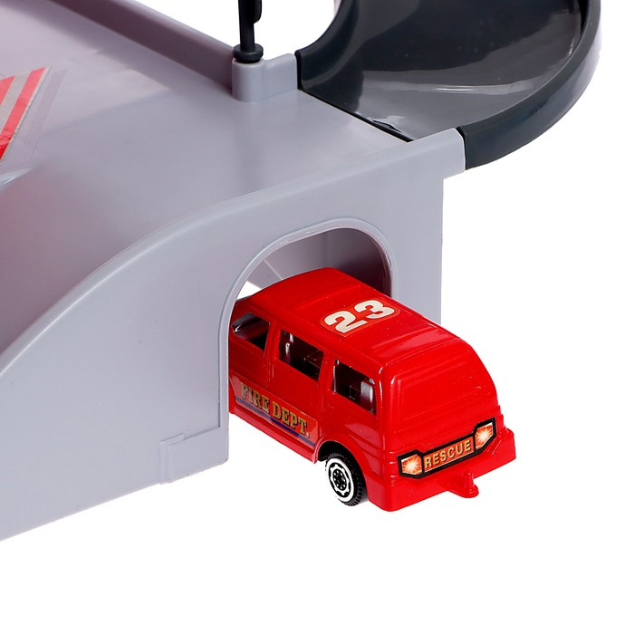 Игровой набор &laquo;Служба спасения 911&raquo;, 2 уровня, вертолетная площадка