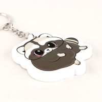 Брелок для ключей &laquo;Енот&raquo;, 10.2 х 4.8 см