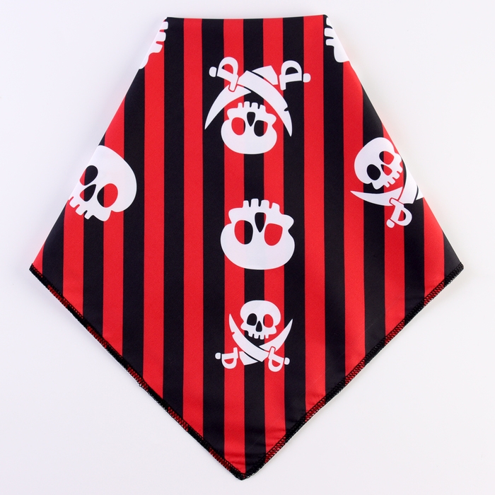 Бандана &laquo;Настоящий пират&raquo;, детская, 50х50 см