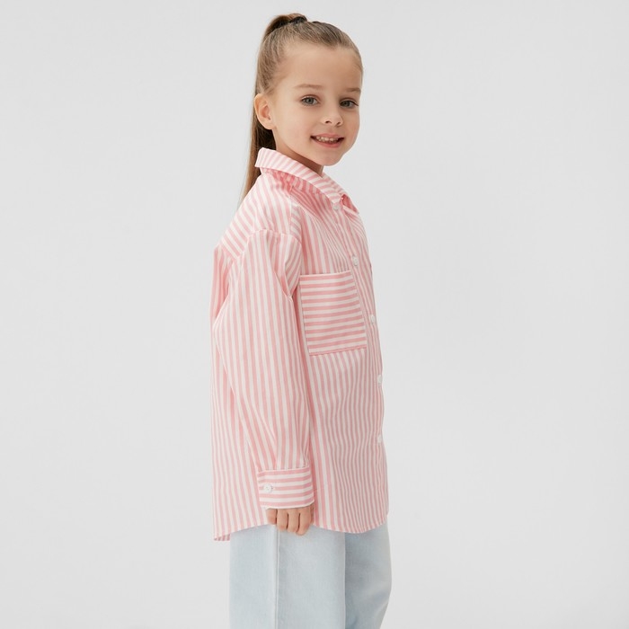 Рубашка для девочки KAFTAN "Полоска" размер 36 (134-140 см)