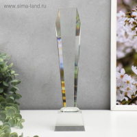 Фигурка стекло &laquo;Стела наградная. Приз&raquo;, 28&times;7&times;7 см