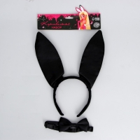 Карнавальный набор «Зайчик» (ушки+ бабочка) Карнавальный набор «Зайчик» (ушки+ бабочка)