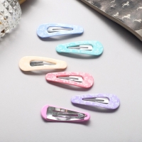 Невидимка для волос "Беатрис" (набор 6 шт) бабочки, 5 см Невидимка для волос "Беатрис" (набор 6 шт) бабочки, 5 см