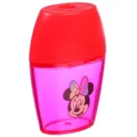 Точилка пластиковая, красная, &laquo;Минни Маус&raquo;