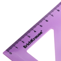 Треугольник 45*/ 9 см ErichKrause Manga, пластик, в коробке-дисплее, микс Треугольник 45*/ 9 см ErichKrause Manga, пластик, в коробке-дисплее, микс