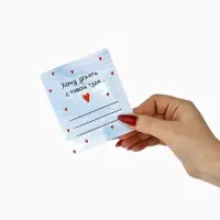 Набор мини-открыток в коробке с местом для подписи &laquo;Любовь&raquo;, 35 штук, 8 x 10 см