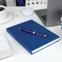 Ручка шариковая Broad Ring, глянцевая, черная