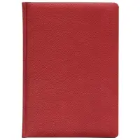 Ежедневник Sagrin, недатированный, красный