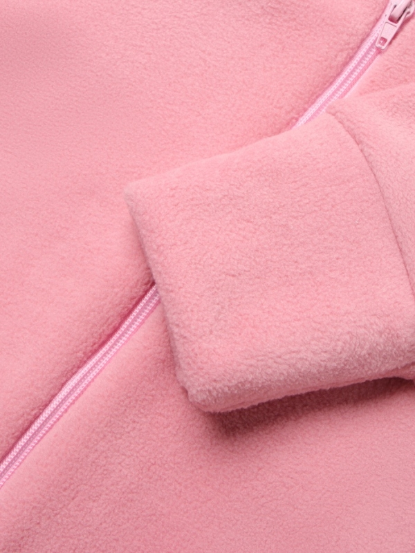 Комбинезон флисовый детский MINAKU: Fleece Soft, цвет розовый, рост 122 см