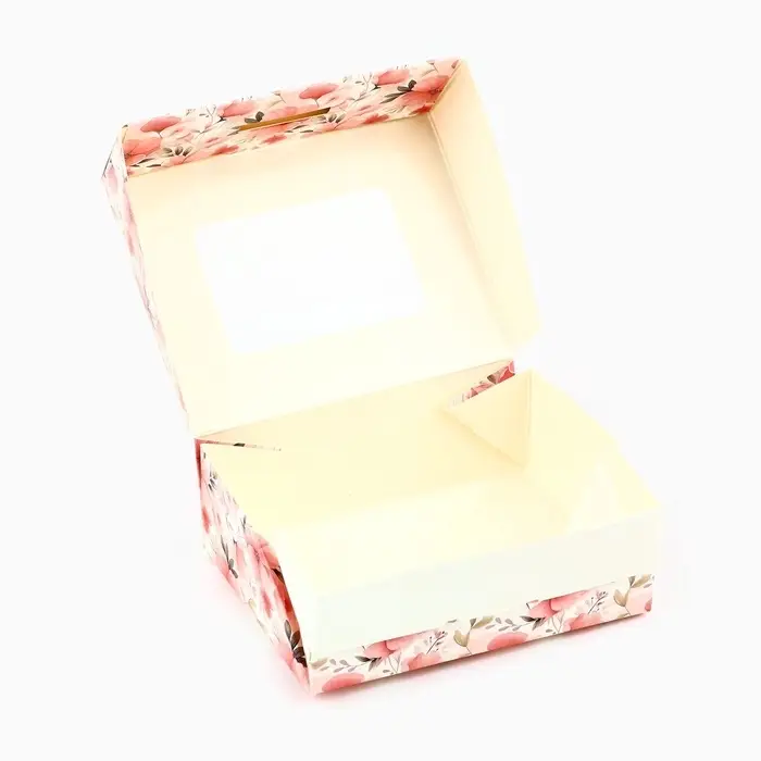 Коробка складная &laquo;С 8 Марта!&raquo;, 10 х 8 х 3.5 см