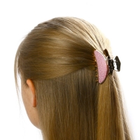 Краб для волос новогодний &laquo;Мечтай в Новом году!&raquo;, на Новый год, 4 х 6,4 см