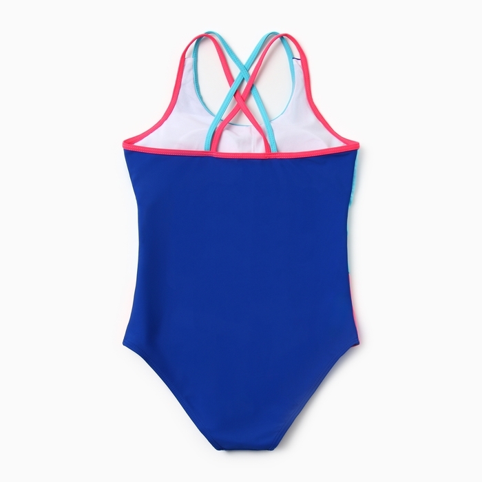 Купальник слитный для девочек, цвет синий, рост 146-152 см Купальник слитный для девочек, цвет синий, рост 146-152 см