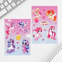 Подарочный набор &laquo;Яркая звездочка&raquo;, блокнот А6, 32 листа, наклейки, магнитные закладки