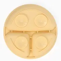 Тарелка детская секционная, 3 секции, молочный, Mum&Baby